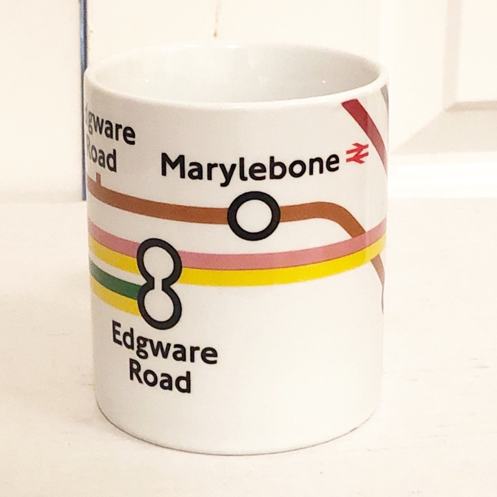 London underground subway tube map coffee mug. EUC - Picture 5 of 9